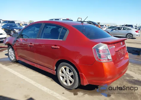 2011 Nissan Sentra 2.0Sr from USA, damaged, VIN 3N1AB6APXBL653103